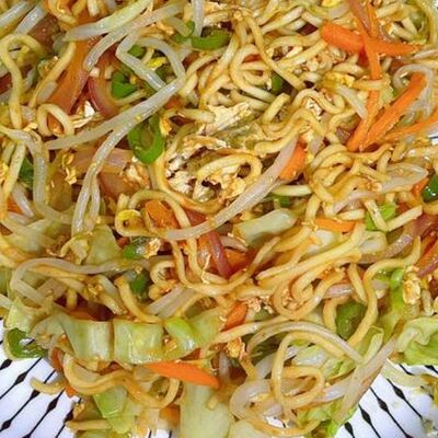 G9 Жареная лапша с овощами в Чайна-Рай по цене 620 ₽