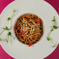 Удон в соусе терияки с морепродуктами New в Bananapizza