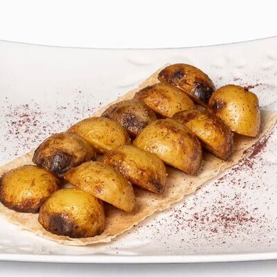 Печеный картофель на грилев Хинкальная 5+ по цене 350 ₽