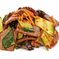 Салат Ароматная говядина в iWok