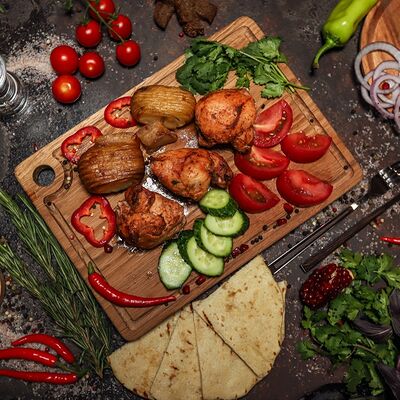 Бизнес порция с курицей в Шашлычная бостан по цене 799 ₽
