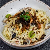 Паста с лесными грибами в Dimcoffee