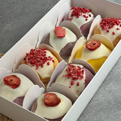 Премиум упаковка Моти (8 шт.) с декоромв Тортелло мотиЛаб по цене 2190 ₽