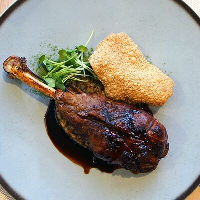 Рулька индейки, тушенная в пиве в Мясо & Рыба по цене 890