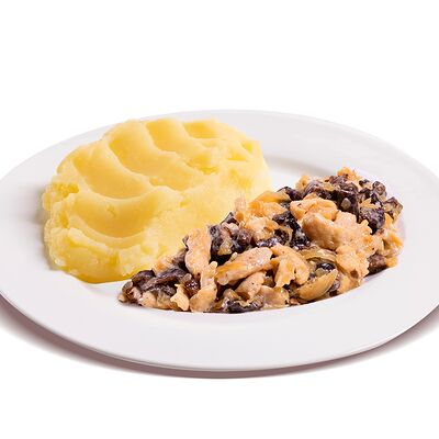 Картофельное пюре с жюльеном в Сковородовна по цене 395 ₽