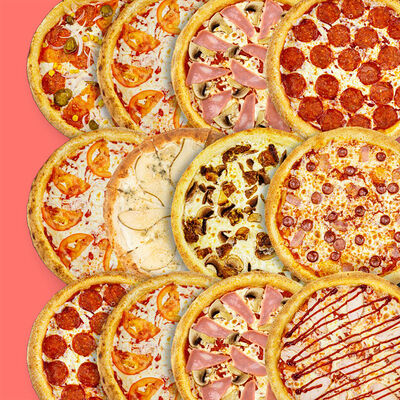 Сет из 12 пицц в Додома по цене 8540 ₽