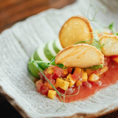 Тартар из тунца в Макадамия по цене 920 ₽