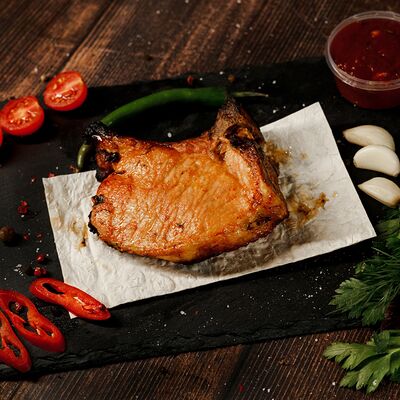 Карэ из свининыв Шафран мясо&хаус по цене 499 ₽