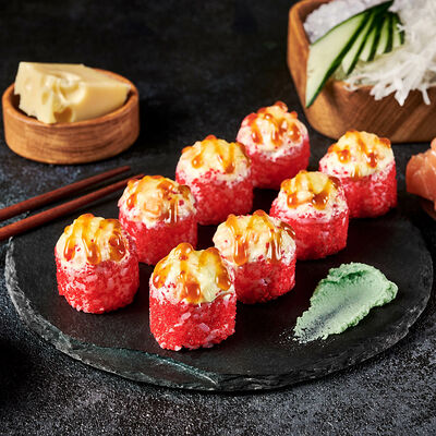 Запеченный Маасдам лосось в СушиСтор по цене 454