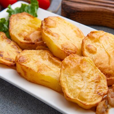 Картофель, запеченный на мангале в Звёздная ночь по цене 330 ₽