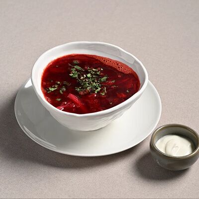 Борщ с говяжьей щекой в Massimo по цене 470 ₽