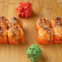 Запеченный ролл Сикоку в Cуши 5+