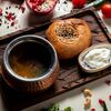 Куриный суп с лапшой аришта в Бакладжан по цене 410