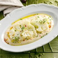 Цветная капуста с кремом из сельдерея в ЛарисуВаннуХочу