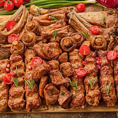 №1 Шашлычный Сет Chicken & Lamb & Pork в Шашлык Красногорск по цене 14990 ₽