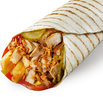 Шаверма по-европейски в Три соуса по цене 279 ₽