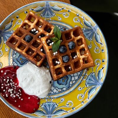 Творожная вафля в Orengo food по цене 610 ₽