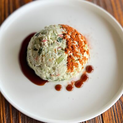 Салат Снежный краб с авокадо в Акапулько по цене 520 ₽