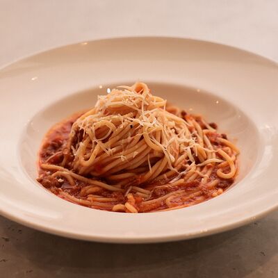 Паста Болоньезе в Семейное кафе Корги по цене 720 ₽