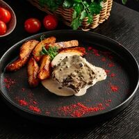 Филе Миньон с зелёным перцем в Crazy Hunter