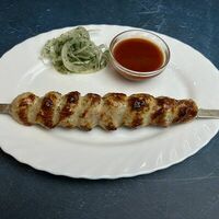 Люля-кебаб куриный в ПЛОВ