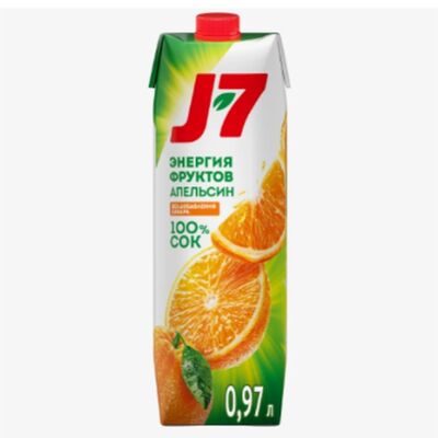Сок J7 Апельсин в Красножар по цене 655 ₽