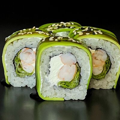 Грин ролл с креветкойв Yummy Sushi по цене 285 ₽