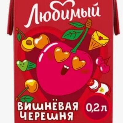 Сок Любимый вишнёвая черешня в Кафемания по цене 80 ₽