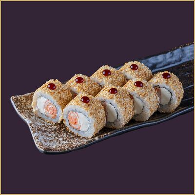 Ролл Японский омлет сливочный в Happy Fish Premium по цене 557 ₽