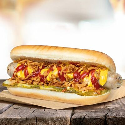 Нюрнбергский хот-дог в Papa Grill по цене 285 ₽