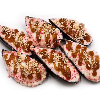 Мидии с соусом Унаги в Розмарин по цене 549 ₽