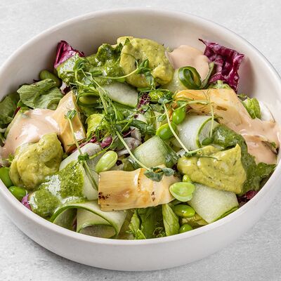 Зеленый салат с артишоком в New normal по цене 950 ₽