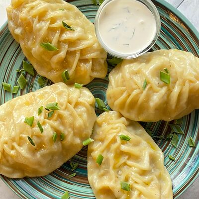 Манты с телятиной и картофелем в Чайхана Азия Базар по цене 319