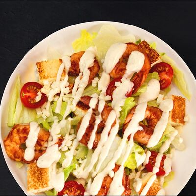 Не Цезарь с креветками в Gellert_bar по цене 520 ₽