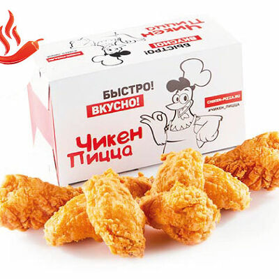Крылья Чикен 8 шт в Чикен Пицца по цене 440 ₽