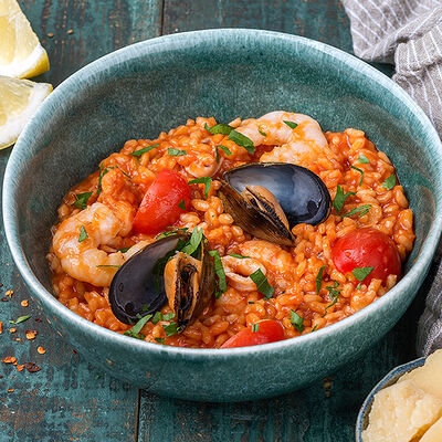 Ризотто с морепродуктами в ЛарисуВаннуХочу по цене 690