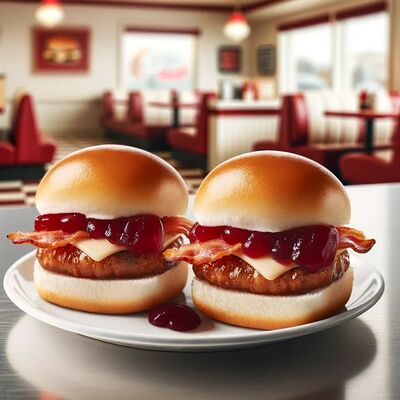 Слайдер Брусника Бекон в Sliders по цене 649 ₽