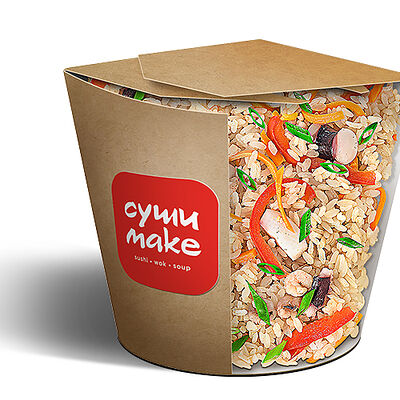 Рис с морепродуктами в Суши Make по цене 259 ₽