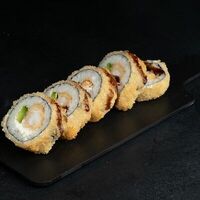 Креветка темпура в Sushi Yoshitake Omakase