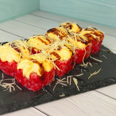 Калифорния запеченная Лосось в ЯпоноМама по цене 799 ₽