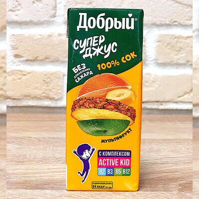 Сок Добрый Мультифрукт в Сытый Папа по цене 100 ₽