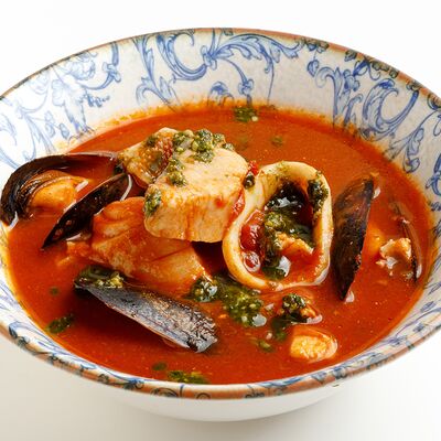 Неаполитанский суп с морепродуктами в Эй, Джованни! по цене 645 ₽