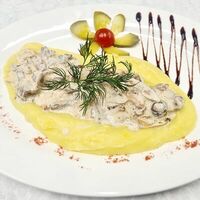 Бефстроганов из телятины в Водопад