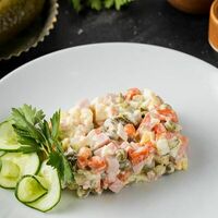 Салат Оливье в ЛавашОК