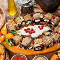 Рулетики из баклажан с сыром в Алаверды