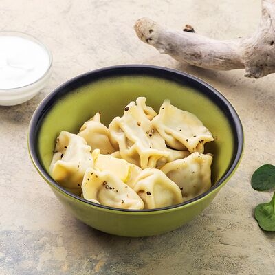 Пельмени с курицей в 7 небо по цене 285 ₽