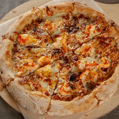 Пицца с креветкамив Mr. Плюшкин по цене 975 ₽