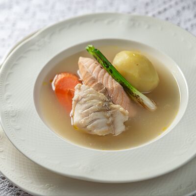 Ушица по-купечески в Дом купчихи Ершовой по цене 550 ₽