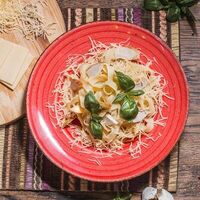 Феттуччине с копченой куриной грудкой в BBQ Night
