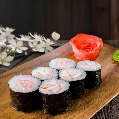 Классический ролл с креветкой в Вкусные Суши Premium по цене 276